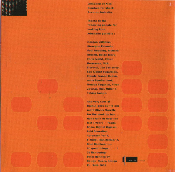 Various : Pure Adrenalin Volume 4 (2xCD, Comp)