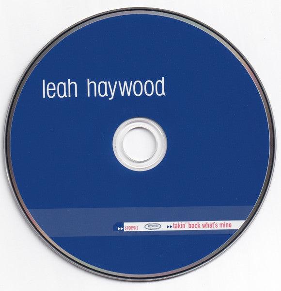 Leah Haywood : Takin' Back What's Mine (CD, Single)