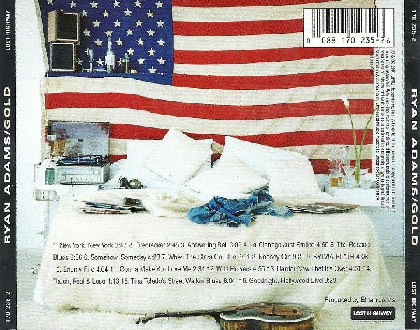 Ryan Adams : Gold (CD, Album, Jew)