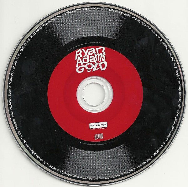 Ryan Adams : Gold (CD, Album, Jew)