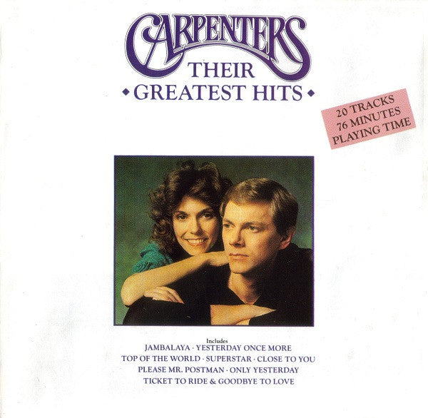 Carpenters : Their Greatest Hits (CD, Comp)