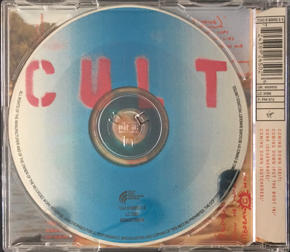 The Cult : Coming Down (CD, Maxi)