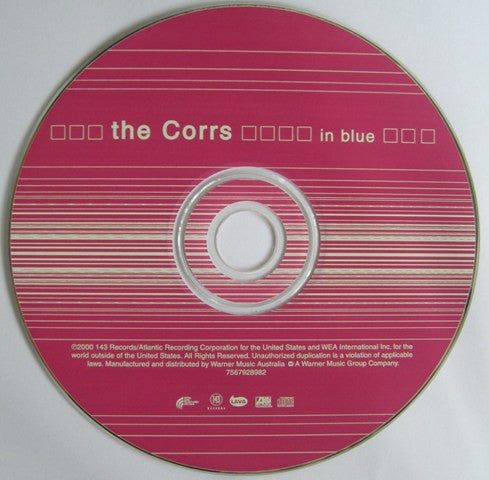 The Corrs : In Blue (CD, Album)