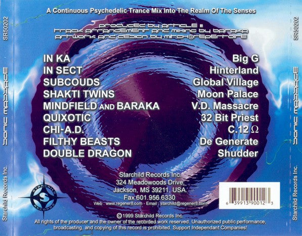 Baraka (2) : Sonic Massage (CD, Comp, Mixed)