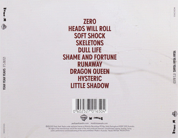 Yeah Yeah Yeahs : It's Blitz! (CD, Album)