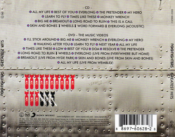 Foo Fighters : Greatest Hits (CD, Comp + DVD-V, Comp, Ltd, PAL + Ltd, Jew)