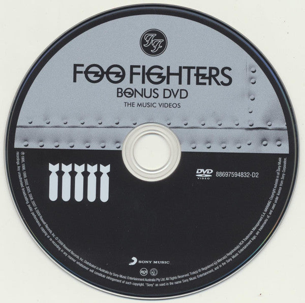 Foo Fighters : Greatest Hits (CD, Comp + DVD-V, Comp, Ltd, PAL + Ltd, Jew)