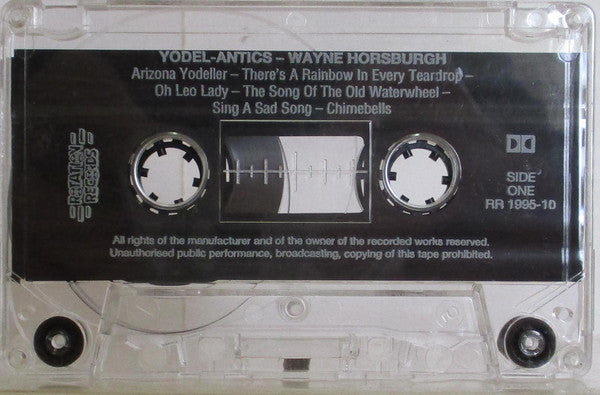 Wayne Horsburgh : Yodel-Antics (Cass, Album)