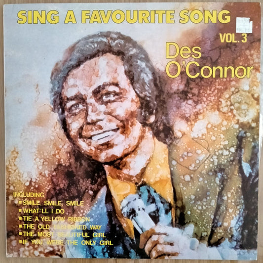 Des O'Connor : Sing A Favourite Song Volume 3 (LP, Comp)