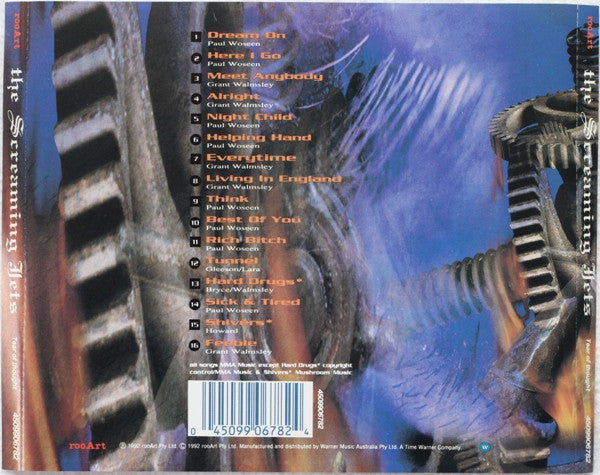 The Screaming Jets : Tear Of Thought (CD, Album, Dis)