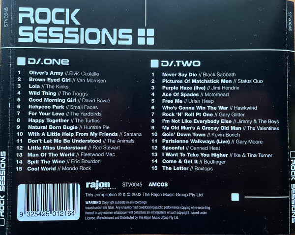 Various : Rock Sessions (2xCD, Comp)
