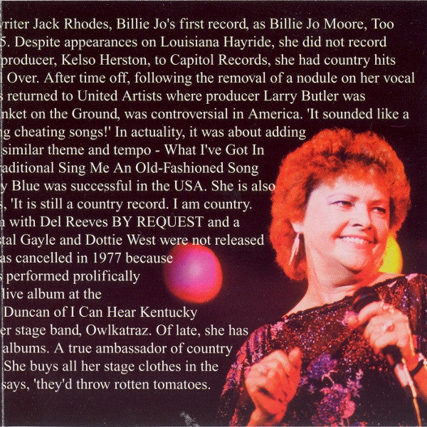 Billie Jo Spears : Souvenirs & California Memories (CD, Comp)