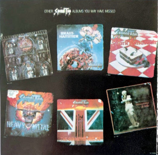 Spinal Tap : Spinal Tap (CD, Album, RE)