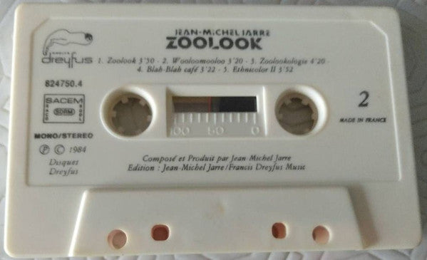 Jean-Michel Jarre : Zoolook (Cass, Album, 4-p)