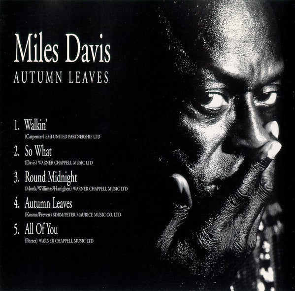 Miles Davis : Autumn Leaves (CD, Comp)