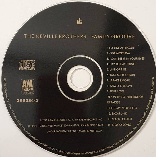 The Neville Brothers : Family Groove (CD, Album)