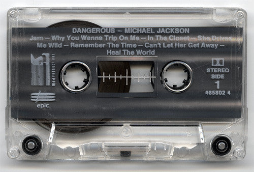 Michael Jackson : Dangerous (Cass, Album)