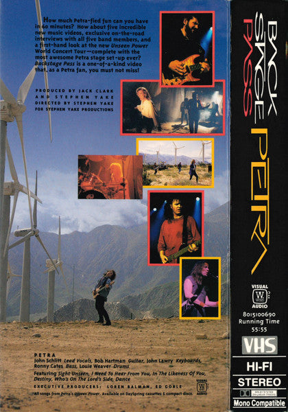 Petra (9) : Backstage Pass (VHS, Dol)