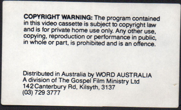 Petra (9) : Backstage Pass (VHS, Dol)
