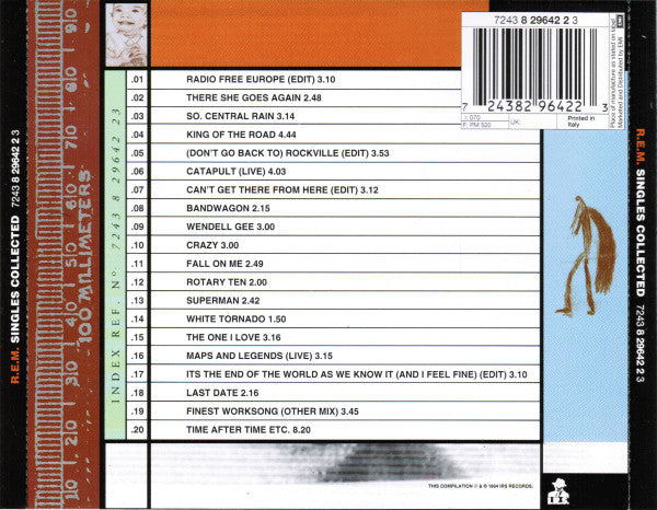 R.E.M. : Singles Collected (CD, Comp)