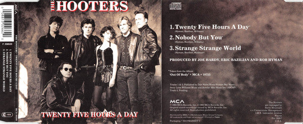 The Hooters : Twenty Five Hours A Day (CD, Maxi)