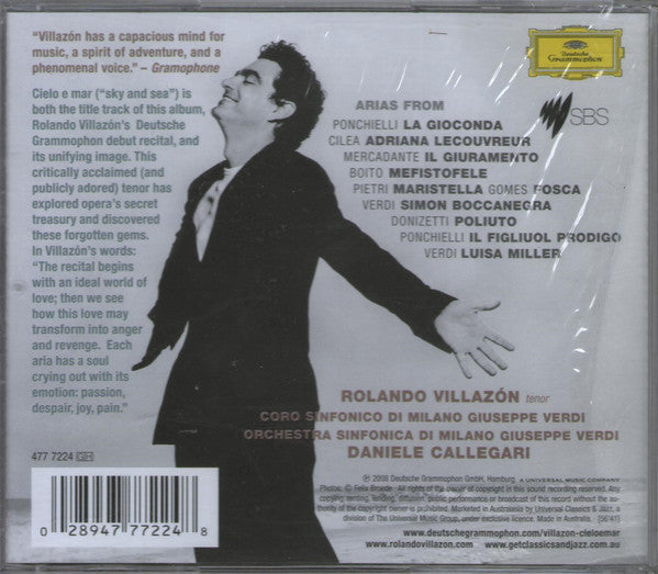 Rolando Villazón : Cielo E Mar (CD, Album)