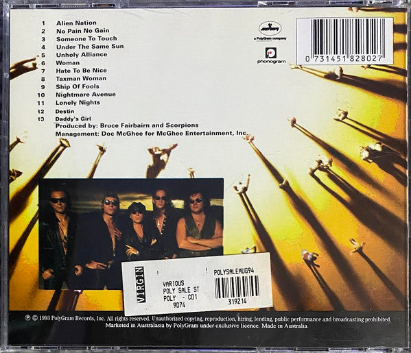 Scorpions : Face The Heat (CD, Album)
