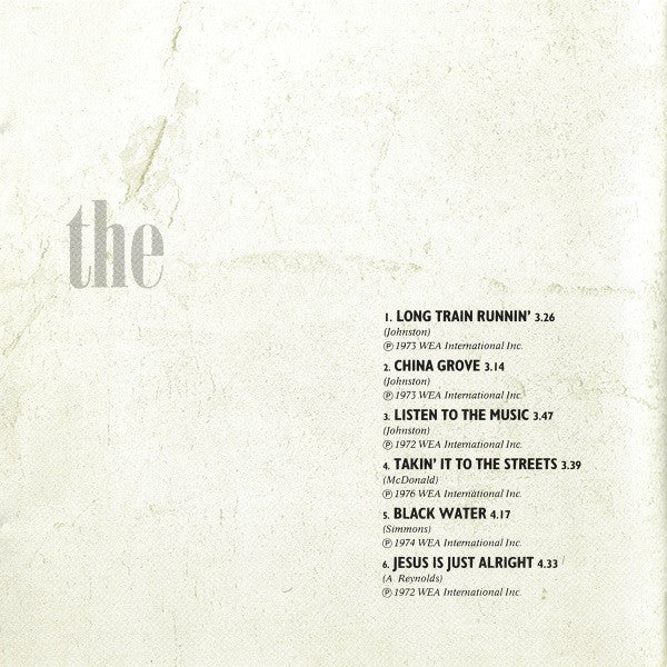 The Doobie Brothers : Listen To The Music: The Very Best Of The Doobie Brothers (CD, Comp)