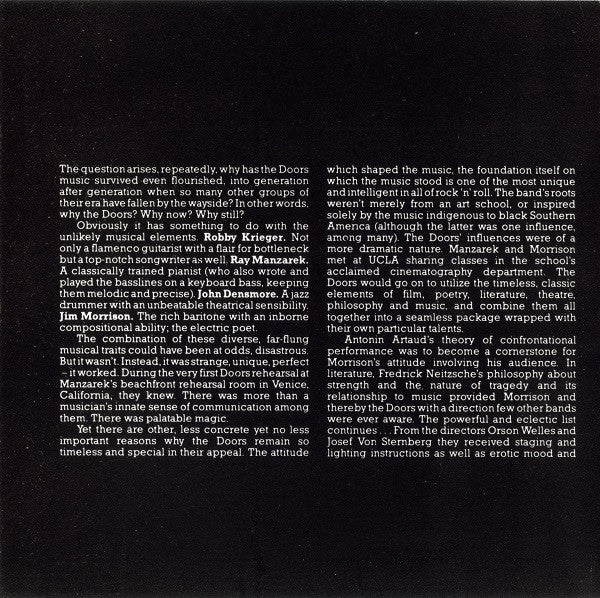 The Doors : The Best Of The Doors (2xCD, Comp, RE, RM)