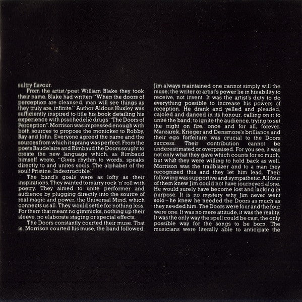 The Doors : The Best Of The Doors (2xCD, Comp, RE, RM)