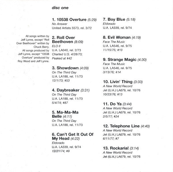 Electric Light Orchestra : Strange Magic: The Best Of Electric Light Orchestra (2xCD, Comp)