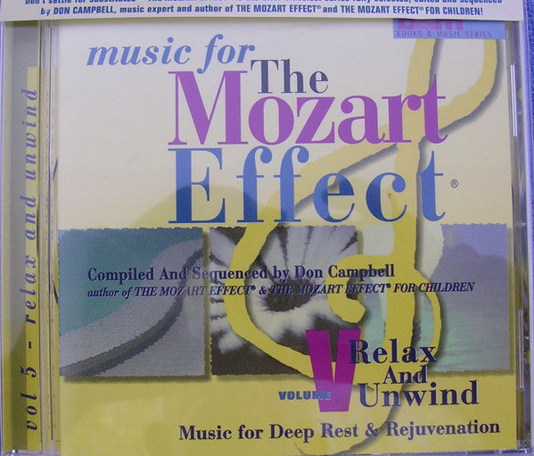 Various : Music For The Mozart Effect Vol.V Relax And Unwind (CD, Comp)
