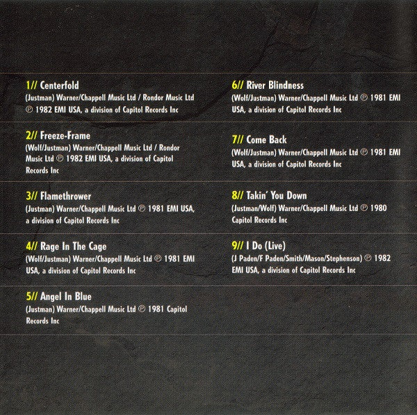 J Geils Band* : Masters Of Rock (CD, Comp)