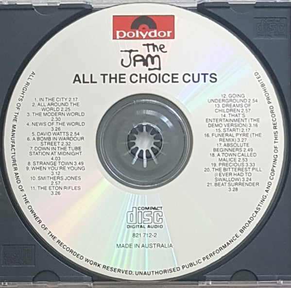 The Jam : All The Choice Cuts (CD, Comp)