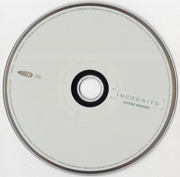 Incognito : Future Remixed (CD, Comp)