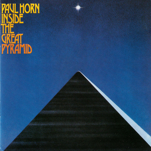 Paul Horn : Inside The Great Pyramid (CD, Album, RE)