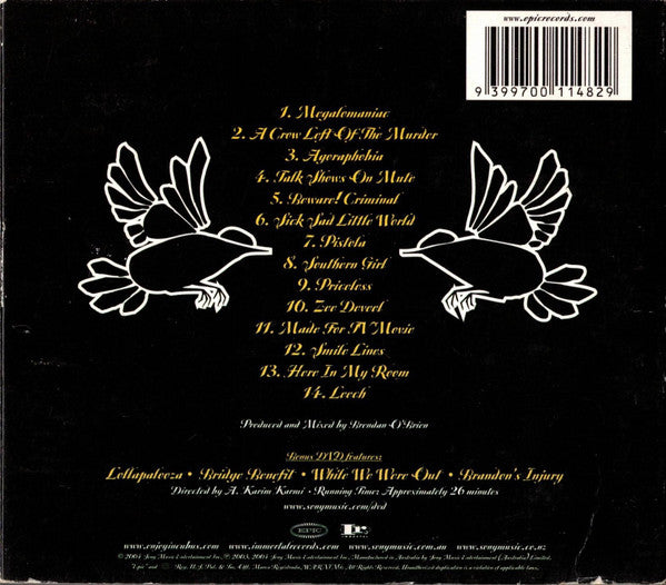 Incubus (2) : A Crow Left Of The Murder... (CD, Album, Dig + DVD-V, PAL, Lim)