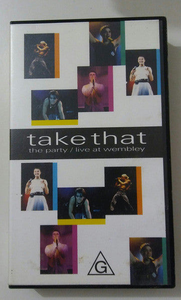 Take That : The Party / Live At Wembley (VHS, PAL)