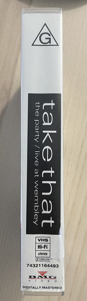 Take That : The Party / Live At Wembley (VHS, PAL)