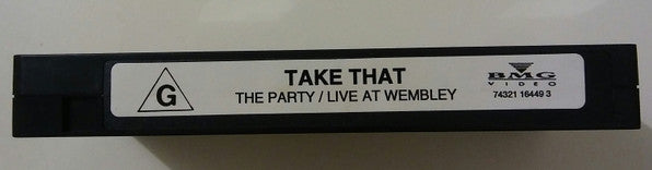 Take That : The Party / Live At Wembley (VHS, PAL)