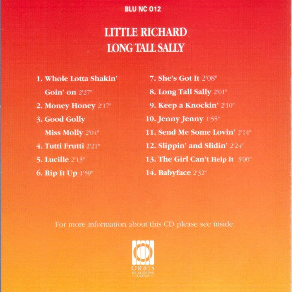 Little Richard : Long Tall Sally (CD, Comp)
