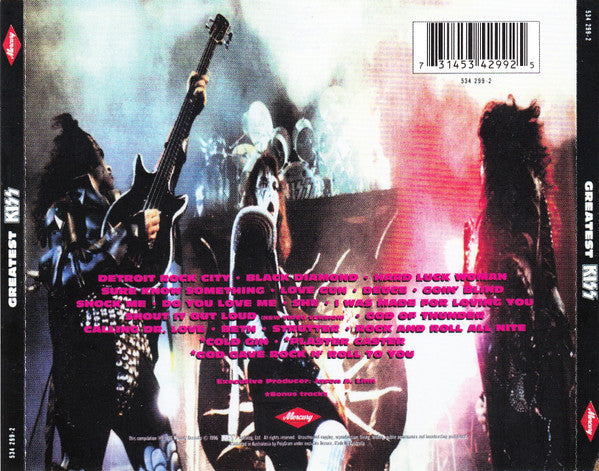 Kiss : Greatest Kiss (CD, Comp, Ltd, RE, RM)