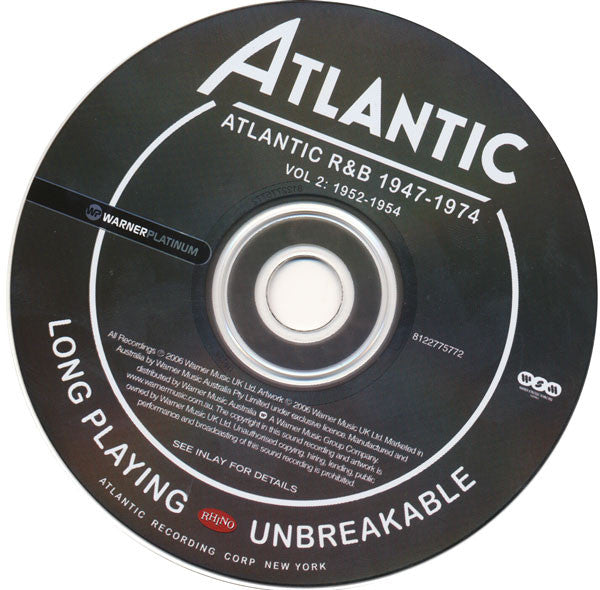 Various : Atlantic R&B 1947-1974 (Volume 2: 1952-1954) (CD, Comp)