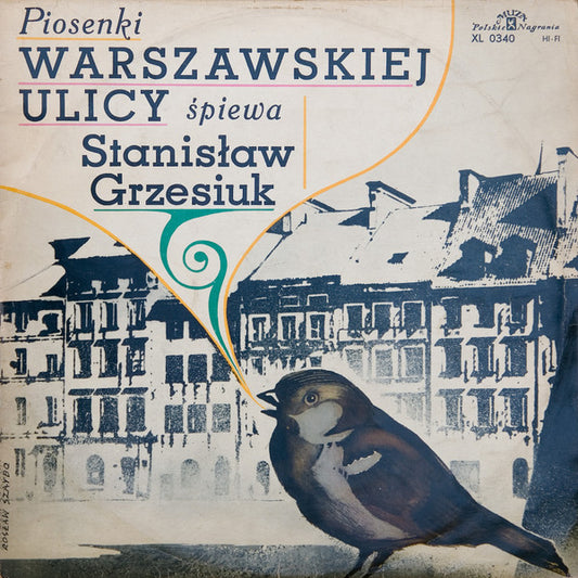 Stanisław Grzesiuk : Piosenki Warszawskiej Ulicy (LP, Album)