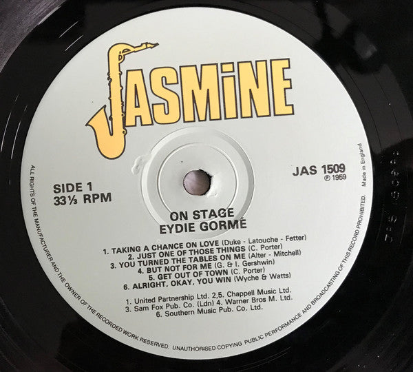 Eydie Gormé : On Stage (LP, Album)