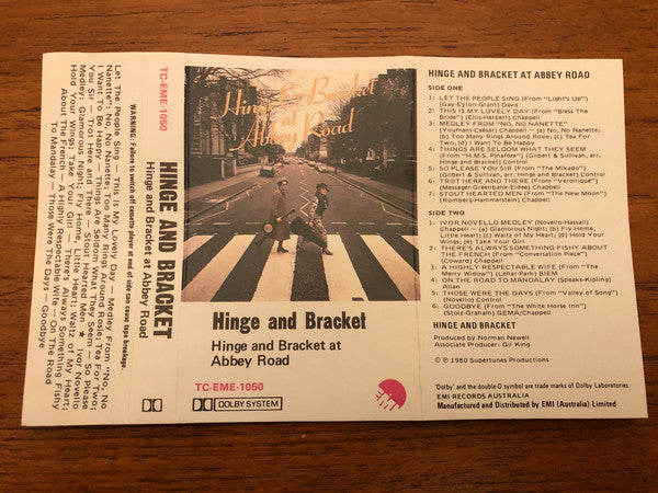 Hinge & Bracket* : At Abbey Road (Cass, Album)