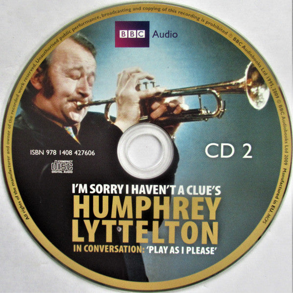 Humphrey Lyttelton, June Knox-Mawer : I'm Sorry I Haven't A Clue's Humphrey Lyttelton In Conversation: 'Play As I Please' (2xCD, RE)