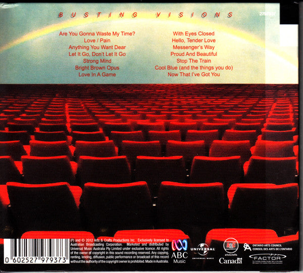 Zeus (16) : Busting Visions (CD, Album, Dig)