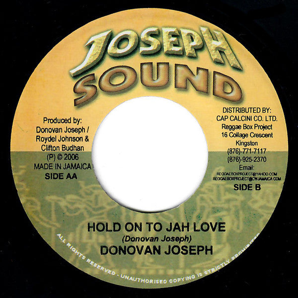 Max Romeo / Donovan Joseph : Luw Them / Hold On To Jah Love (7")