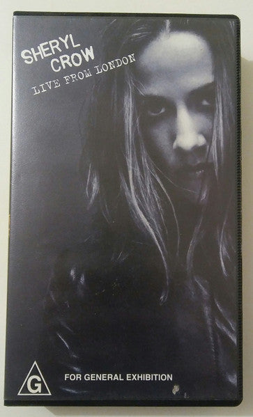 Sheryl Crow : Live From London (VHS, PAL)